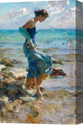 Garmash Canvas Paintings - The Allure by Garmash