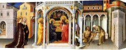 The Presentation Canvas Paintings - The Presentation In The Temple by Gentile da Fabriano