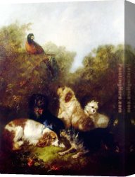 Armfield Canvas Paintings - In the Park by George Armfield