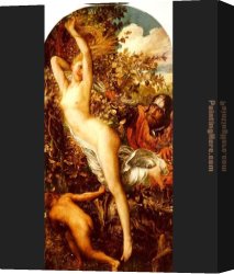 Watts Canvas Paintings - Fata Morgana by George Frederick Watts