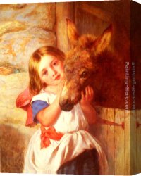 Friends Canvas Paintings - Best Friends by George Holmes