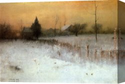 Home Canvas Paintings - Home at Montclair by George Inness