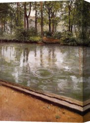 After The Rain Canvas Paintings - The Yerres Rain by George Inness