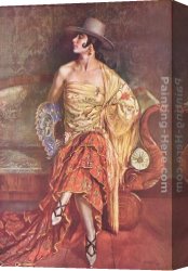 Flamenca Canvas Paintings - Flamenca by George Owen Wynne Apperley