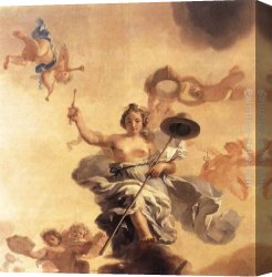 Gerard De Lairesse Canvas Paintings - Allegory of the Freedom of Trade by Gerard De Lairesse