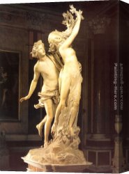 Lorenzo Costa Canvas Paintings - Apollo and Daphne by Gian Lorenzo Bernini