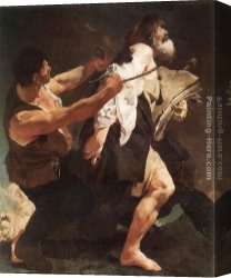 Piazzetta, Canvas Paintings - St James Brought to Martyrdom by Giovanni Battista Piazzetta