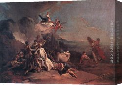 Rapto De Europa 02 Canvas Paintings - The Rape of Europa by Giovanni Battista Tiepolo