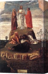 The Presentation of Christ Canvas Paintings - Transfiguration of Christ by Giovanni Bellini