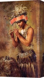 The Three Graces Canvas Paintings - The Seed Conjurer by Grace Carpenter Hudson