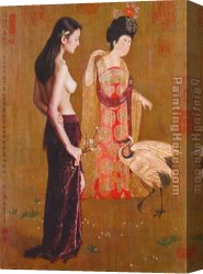 Guan Canvas Paintings - guan-zeju-22 by Guan zeju