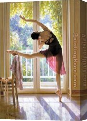 Spirit of Spring Canvas Paintings - Spring Red by Guan zeju