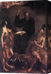 Guercino Canvas Paintings - St Augustine by Guercino
