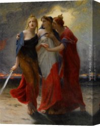Guillaume Canvas Paintings - La Belgique by Guillaume Seignac