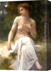 Guillaume Canvas Paintings - Nymphe by Guillaume Seignac
