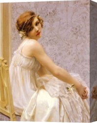 Guillaume Canvas Paintings - Virginite by Guillaume Seignac