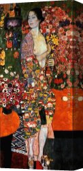 The Spanish Dancer Canvas Paintings - The Dancer by Gustav Klimt