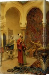 Gustavo Canvas Paintings - The Arrival of the Master by Gustavo Simoni