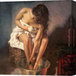 Ballet Rehearsal Canvas Paintings - The Last Rehearsal by Hamish Blakely