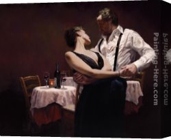 Young Canvas Paintings - When We Were Young by Hamish Blakely