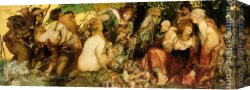 Gift Canvas Paintings - Abundantia - The Gifts of the Sea by Hans Makart