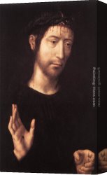 Memling Canvas Paintings - Man of Sorrows by Hans Memling
