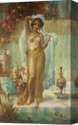 Han-wu Canvas Paintings - Dancing Beauty by Hans Zatzka