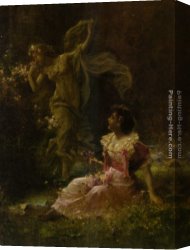Han-wu Canvas Paintings - The Daydream of Demeter by Hans Zatzka