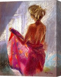 Moment Canvas Paintings - Private Moments I by Hazel Soan