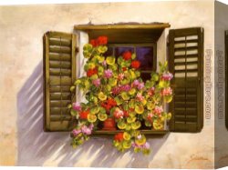 Heinz Scholnhammer Canvas Paintings - Wonderful View I by Heinz Scholnhammer