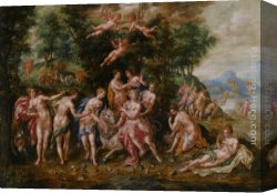 Rapto De Europa 02 Canvas Paintings - The Rape of Europa by Hendrick De Clerck