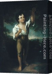 Valencian Fisherman Canvas Paintings - The Young Fisherman by Henry Inman