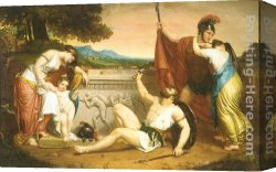 Episode From The Franco-prussian War Canvas Paintings - The Wages of War by Henry Peters Gray