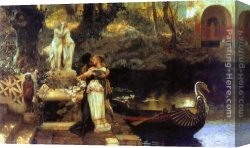 God Speed Canvas Paintings - Following the Example of the Gods by Henryk Hector Siemiradzki