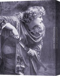 Schmalz Canvas Paintings - Imogen by Herbert Gustave Schmalz