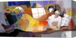 Hessam Canvas Paintings - Daylight Dream by Hessam Abrishami