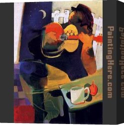 Hessam Canvas Paintings - My Enjoyment by Hessam Abrishami