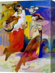Hessam Canvas Paintings - Nature's Treasure by Hessam Abrishami
