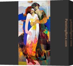 Hessam Canvas Paintings - PURE IMPRESSION by Hessam Abrishami