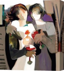 Hessam Canvas Paintings - SCENT OF SICILY by Hessam Abrishami