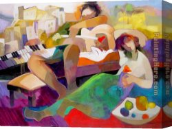 Hessam Canvas Paintings - Spring Dream by Hessam Abrishami