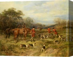 Hardy Canvas Paintings - The Kill by Heywood Hardy