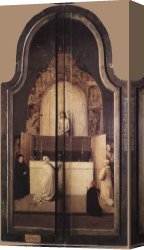 The Adoration of The Magi Canvas Paintings - Adoration of the Magi, closed by Hieronymus Bosch