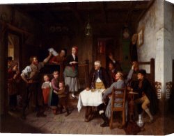 Good Canvas Paintings - Good News by Hubert Salentin