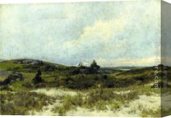 Hugh Bolton Jones Road to The Farm Canvas Paintings - The Dunes by Hugh Bolton Jones