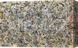 Michael Jackson Moonwalk Canvas Paintings - No 1 1949 by Jackson Pollock