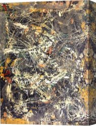 Jackson Canvas Paintings - Untitled, c.1949 by Jackson Pollock