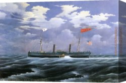 North Star Canvas Paintings - North Star by James Bard