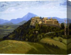 James Childs Canvas Paintings - Umbria by James Childs