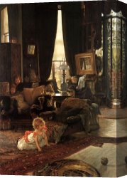 Hide-and-seek Canvas Paintings - Hide and Seek by James Jacques Joseph Tissot
